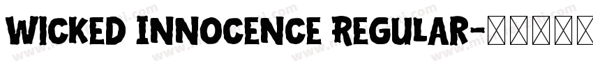 Wicked Innocence Regular字体转换
